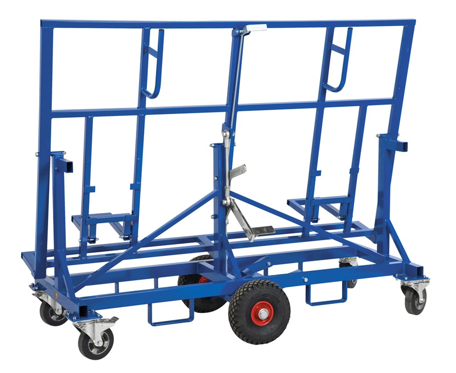 Premium Plattenwagen, 1900 x 700 x 1470 mm, Kongamek – Bild 3