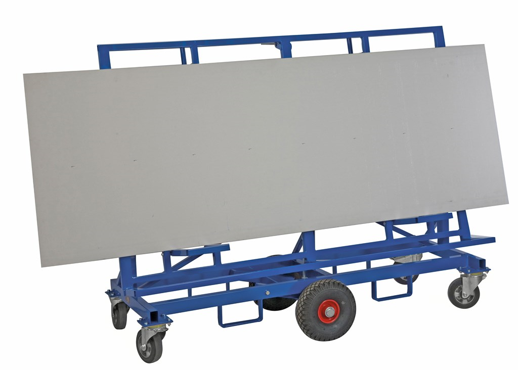 Premium Plattenwagen, 1900 x 700 x 1470 mm, Kongamek – Bild 6